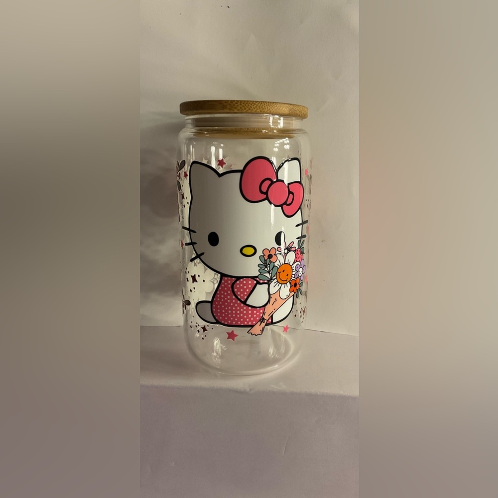 16oz glass cup